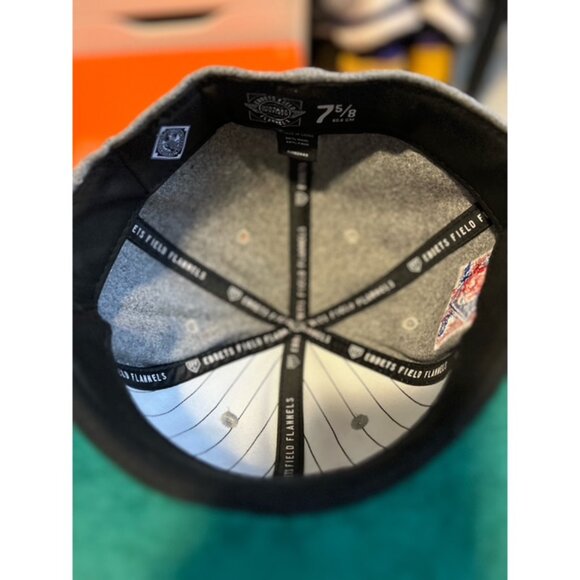 Philadelphia Stars Ebbets Field Flannels Negro League Fitted Cap Hat Size 7 5/8 - Picture 5 of 6